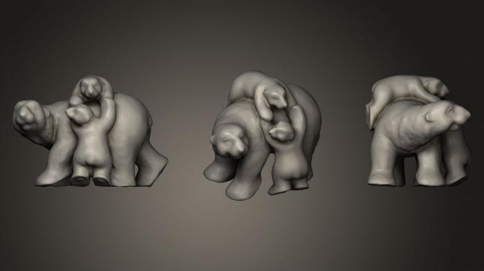 Animal figurines (STKJ_0397) 3D model for CNC machine